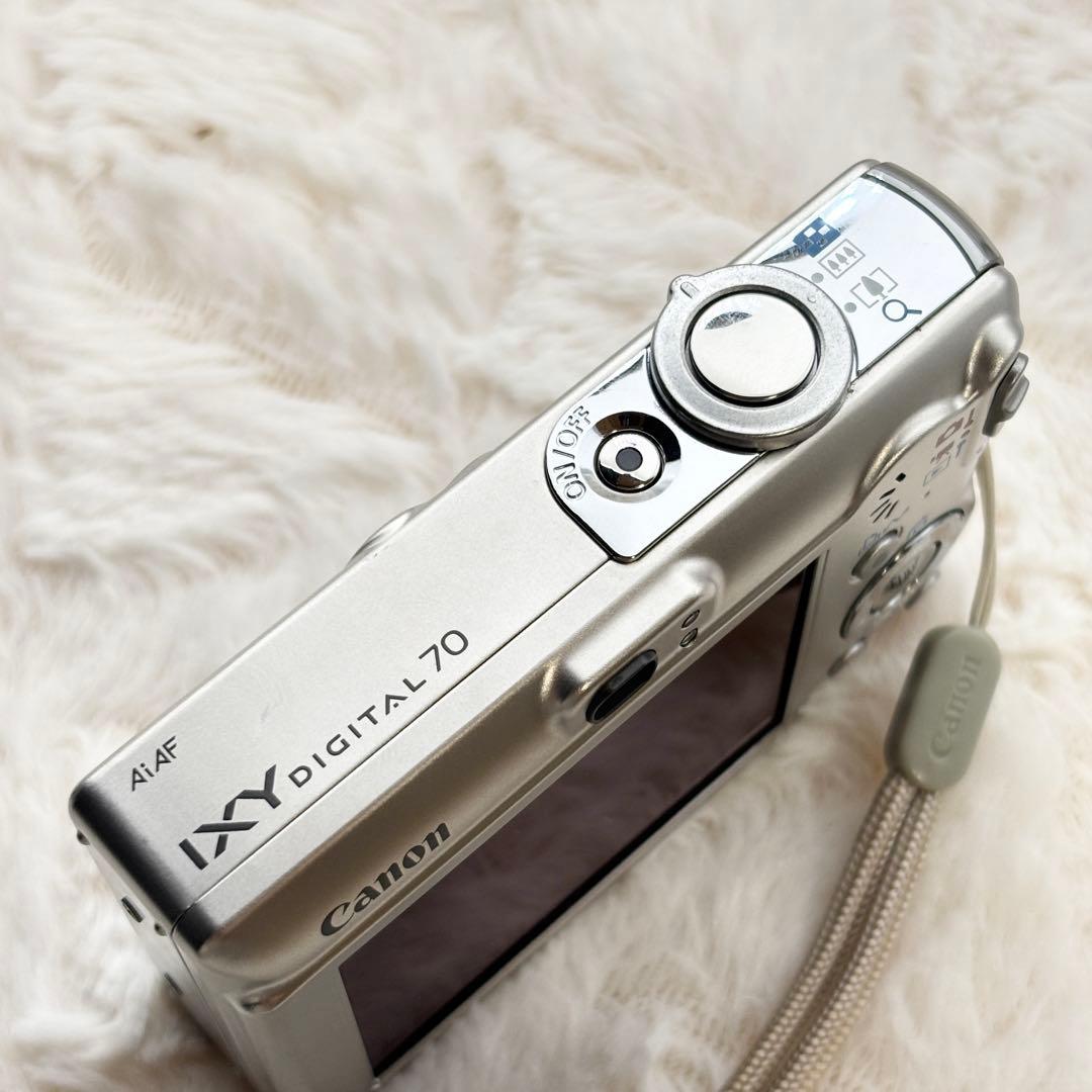 美品 動作良好 Canon IXY DIGITAL 70 シルバー