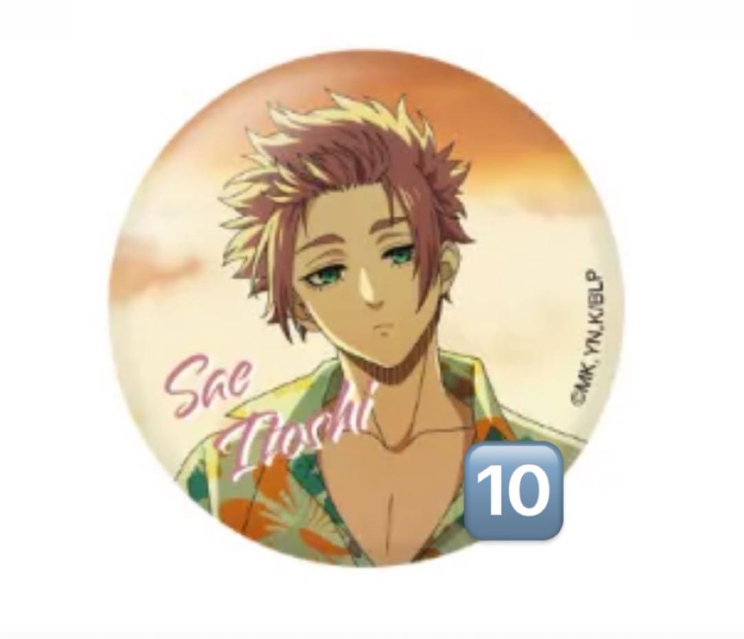 ブルーロック　and gallery 缶バッジ　糸師冴　糸師凛　凪誠志郎　玲王