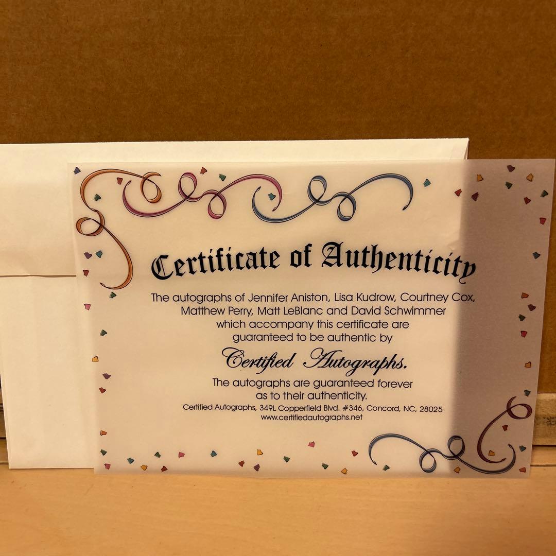 海外ドラマ フレンズ 直筆サイン・絵画 セット売り