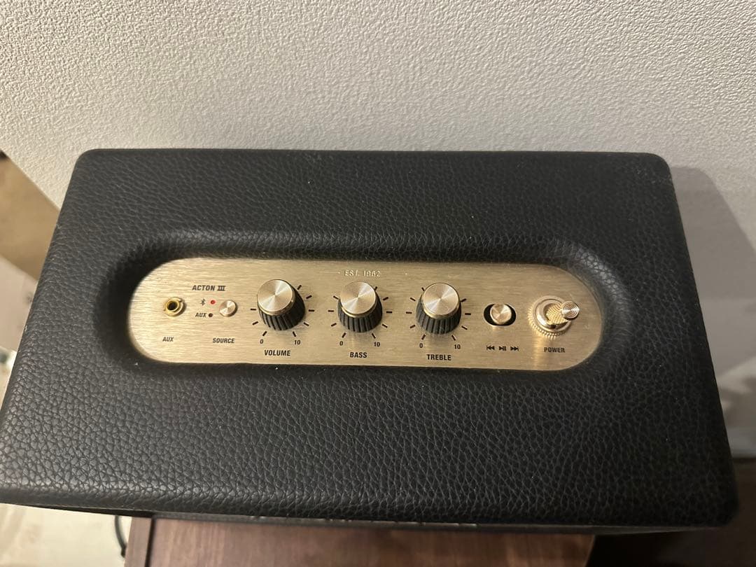 Marshall acton3 ワイヤレススピーカー ブラック