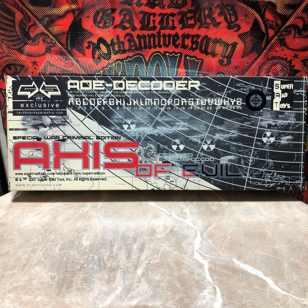 AXIS OF EVIL＊悪の枢軸５人衆＊フィギュア