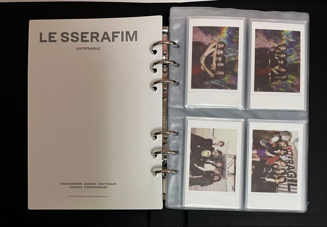 アイドル LE SSERAFIM ANTIFRAGILE PHOTO CARD
