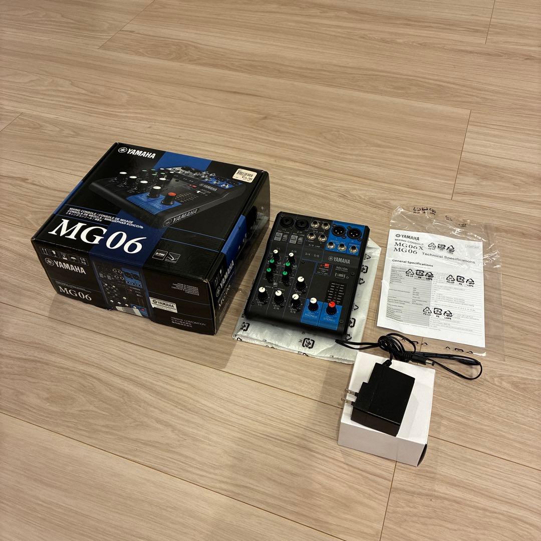 YAMAHA MG06 アナログミキサー