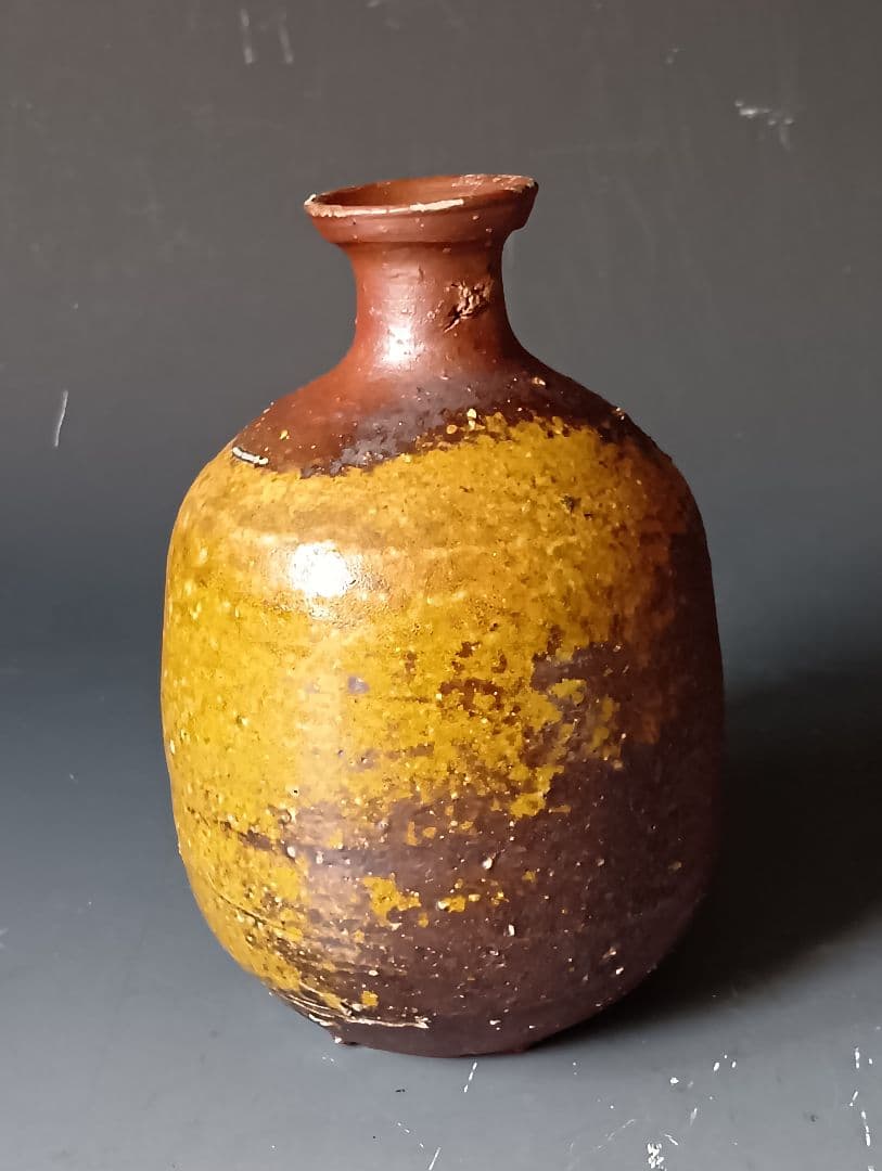 コ*ヌ様 人間国宝・藤原啓「備前徳利」/共箱