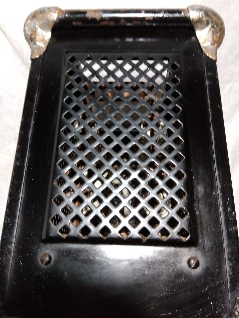 ♪昔の古い芝浦電気ストーブ　ジャンク　置物