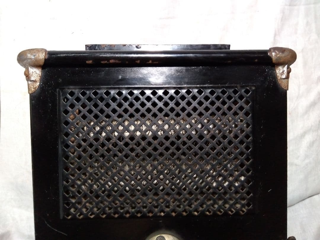 ♪昔の古い芝浦電気ストーブ　ジャンク　置物