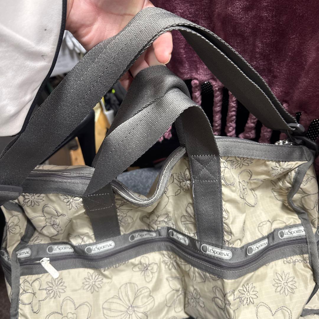 LeSportsac 花柄 ボストンバッグ 大容量バック、ポーチセット✨
