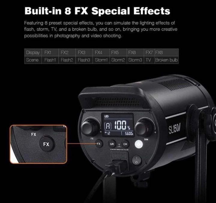 最新最先端技術搭載❣プロの撮影が手軽に行える多機能搭載♪❤LEDビデオライト