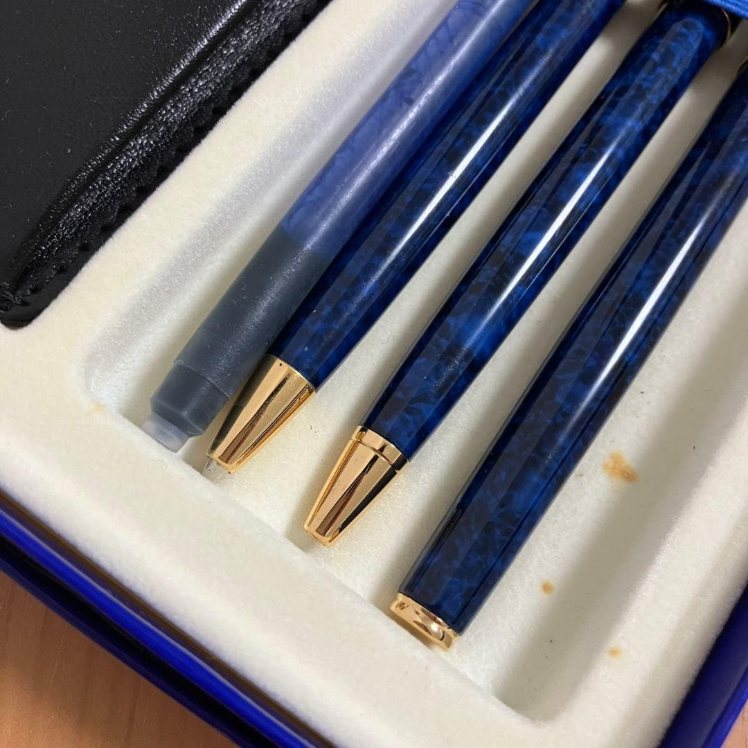 【本日1500円オフ‼️】WATERMAN 万年筆18K・ボールペン・シャーペン