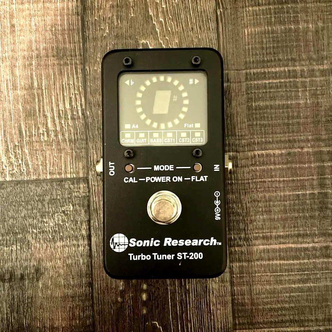 DTM・DAW Sonic Research Turbo Tuner ST-200