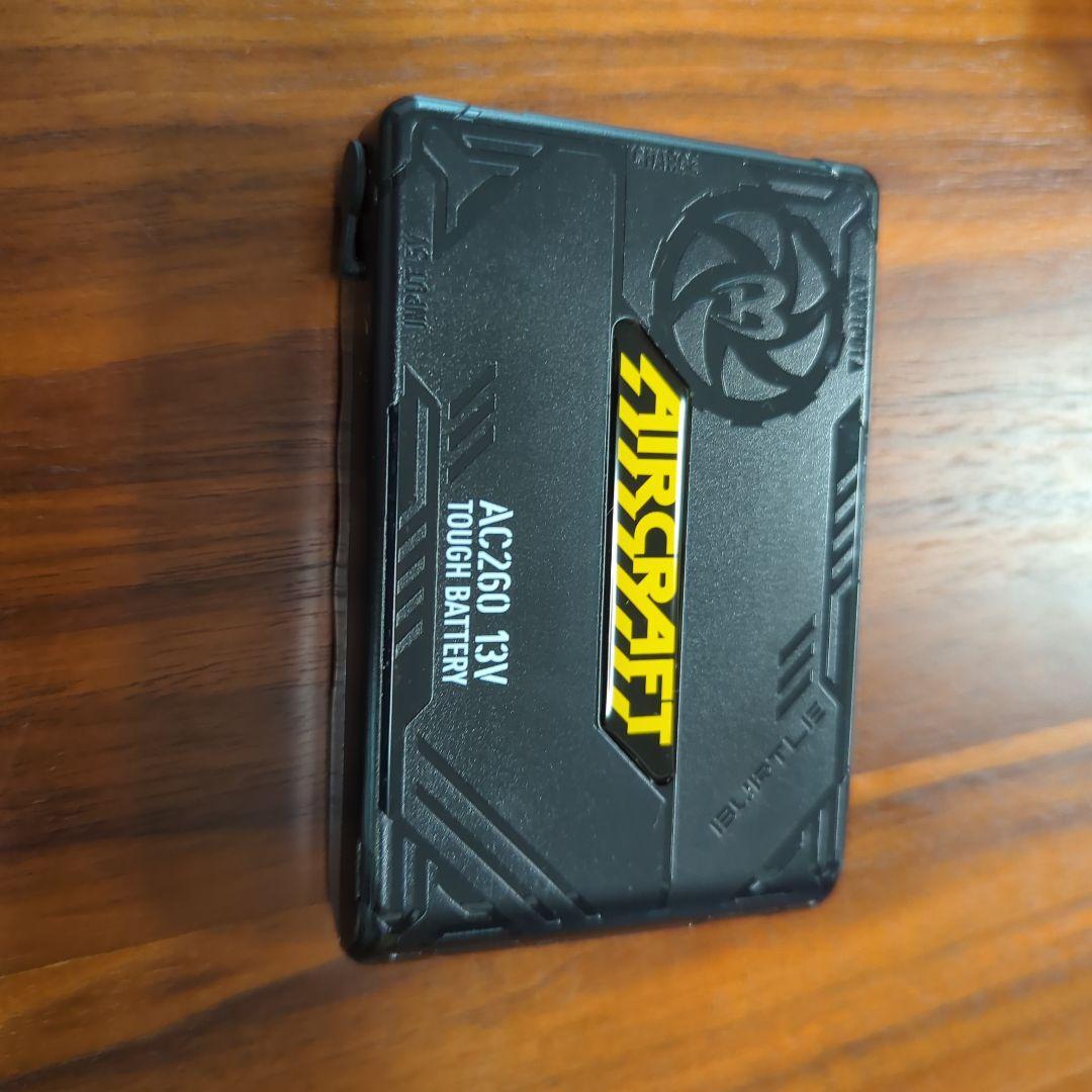 AIRCRAFT AC260 13V バッテリー付きファンセット