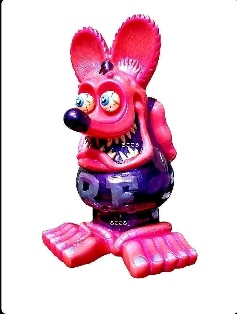 セール ラットフィンク フィギュア 艶メタリックピンク＆メタリックパープル