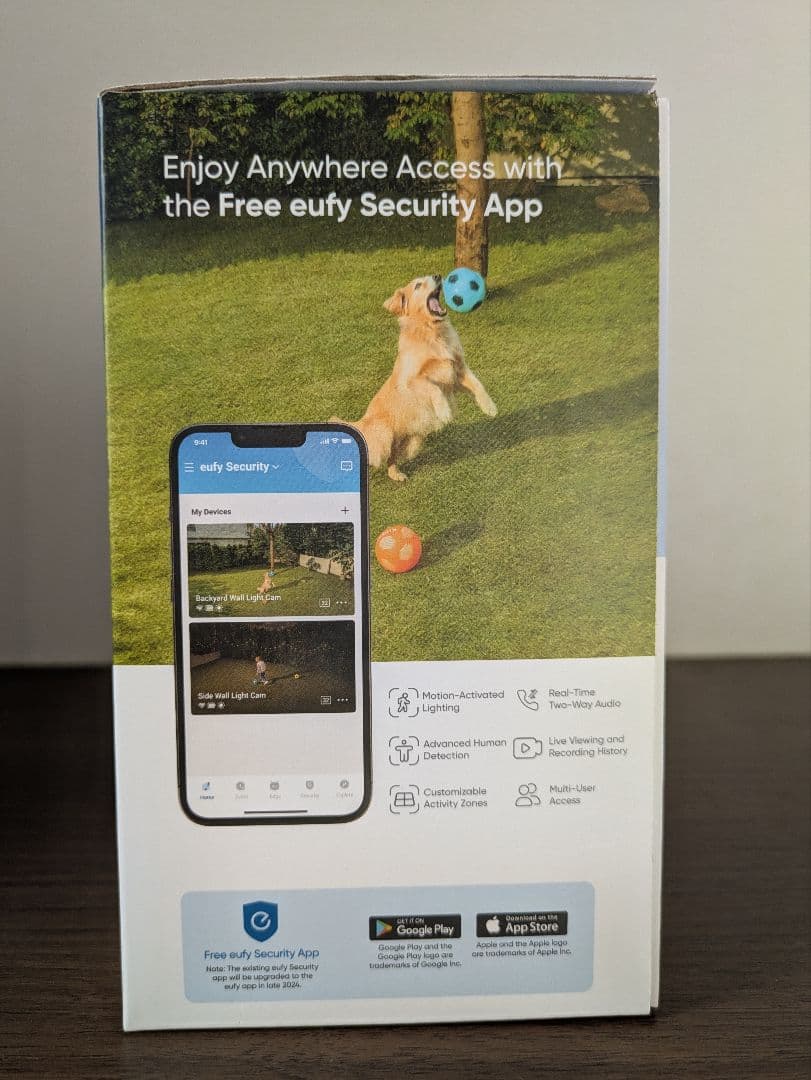 【新品】Anker eufy Solar WallLight Cam S120