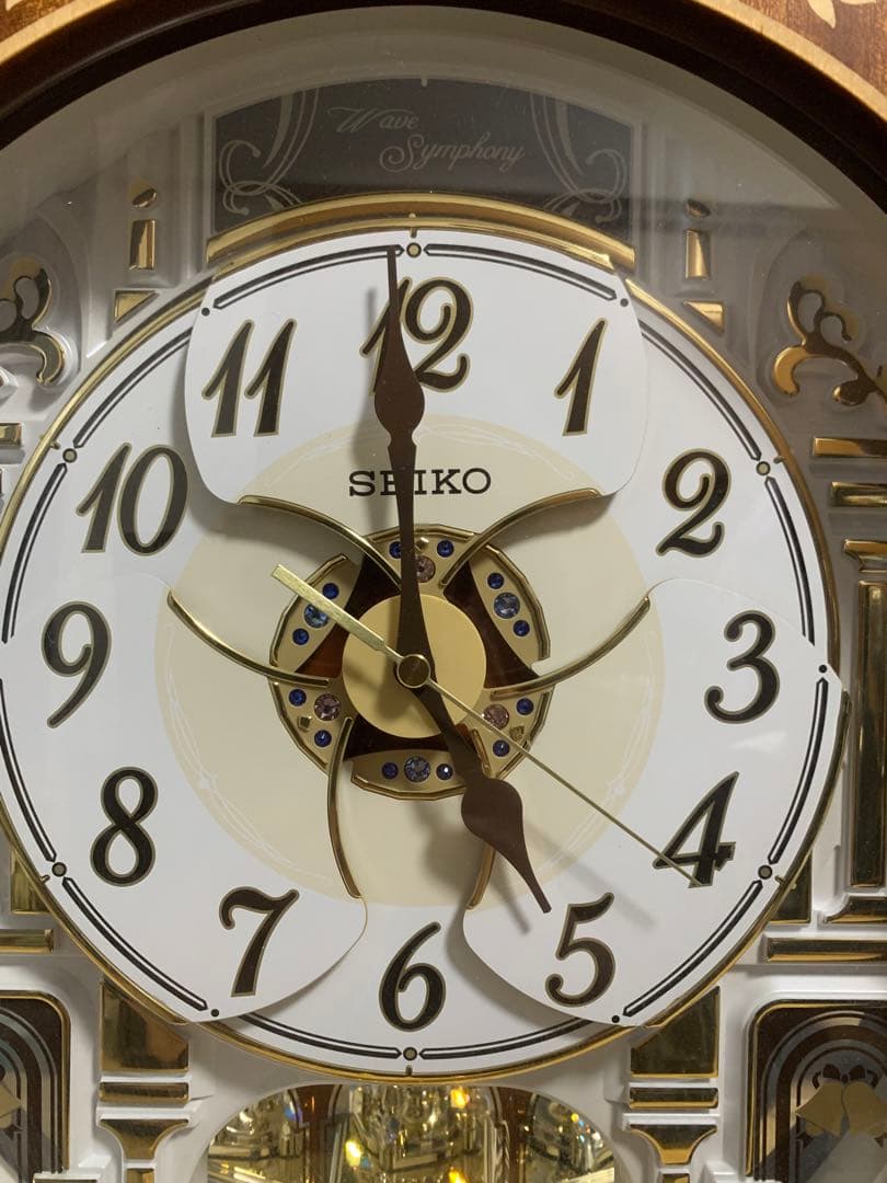 SEIKO からくり時計　電波　RE580B セイコー