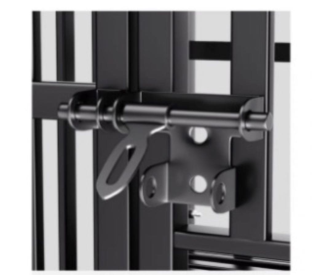 ペットケージ　犬用品　大型犬　中型犬　メタル製　95cmX65cmX85cm②