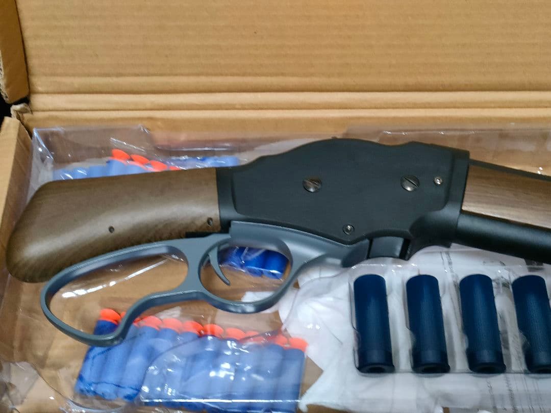 プラ製 ナーフ排莢カート式 スポンジ M1887 ショットガン