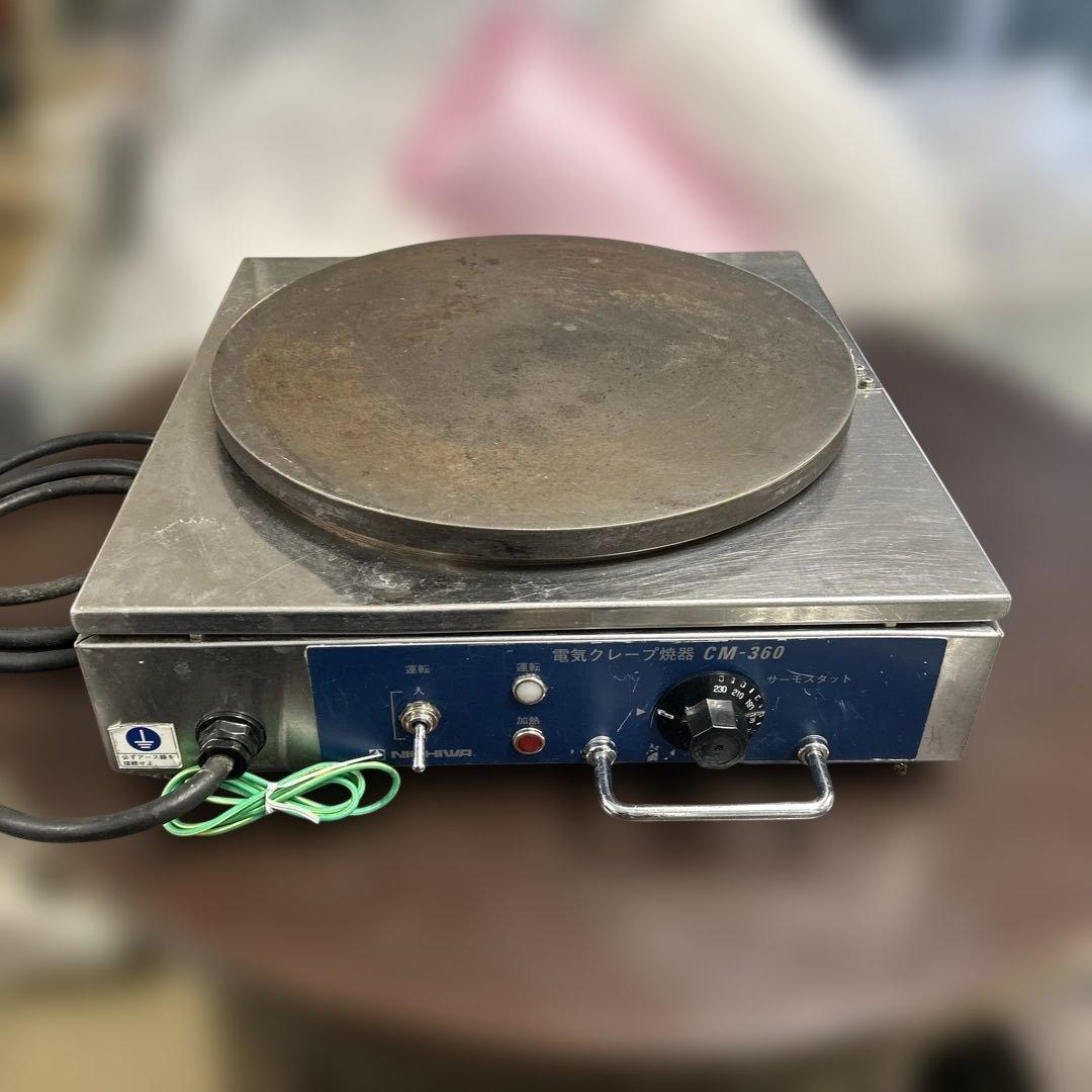 6984②電気クレープ焼き器 CM-360 1400W