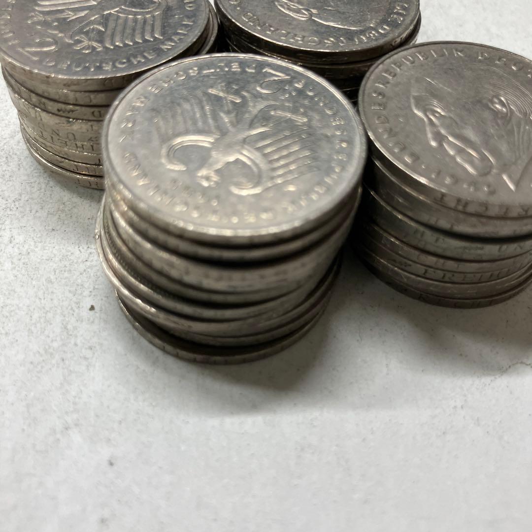 ドイツ　2マルク　　古銭　まとめ売り