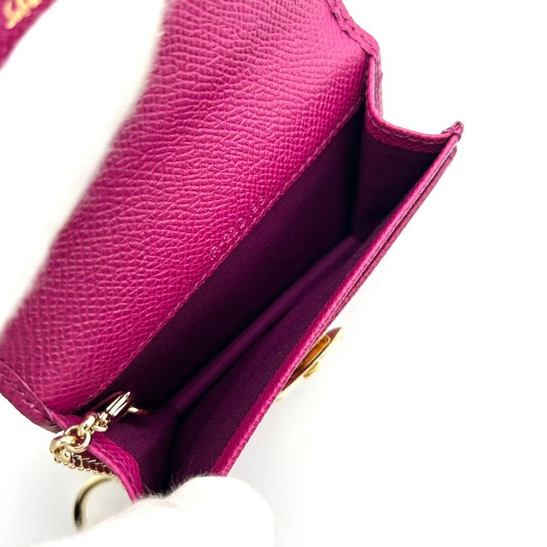 カードケース ガンチーニ クリップ 金具 名刺入れ キーチェーン レザー