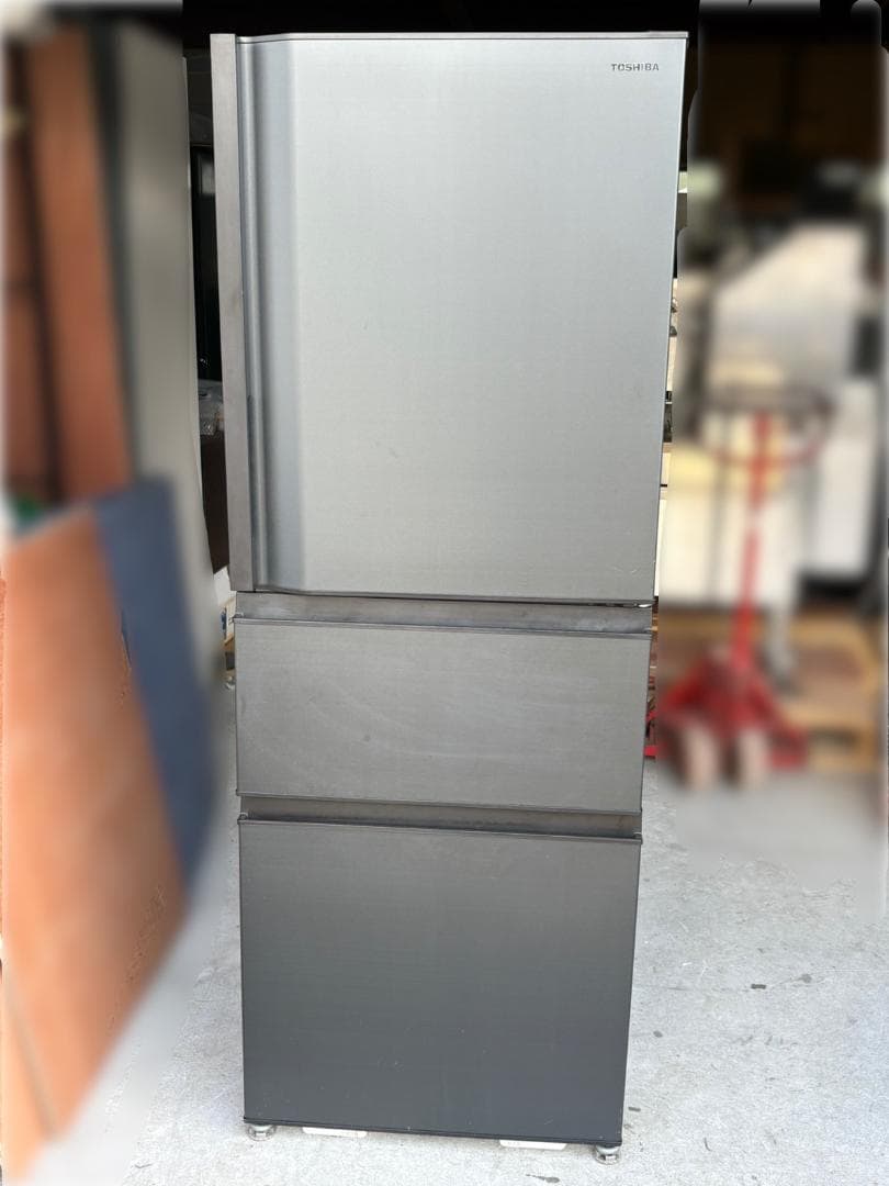 ☆GH212 冷凍冷蔵庫 東芝 GR-U33SC (KZ)　23年製 326L