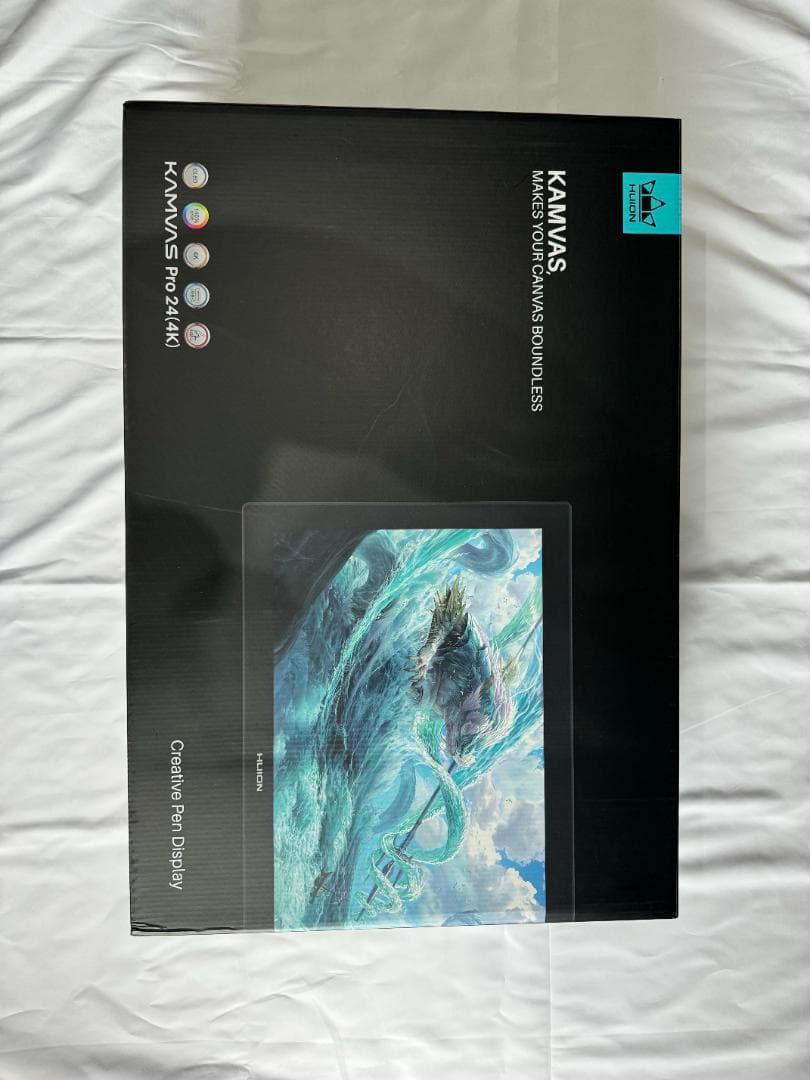 【ほぼ未使用】Huion Kamvas Pro 24 (4K)【液タブ】