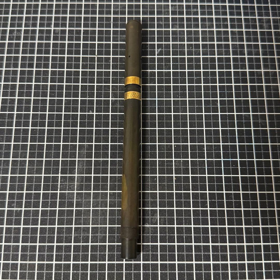 オノト 万年筆 プランジャー式 18金無垢バンド