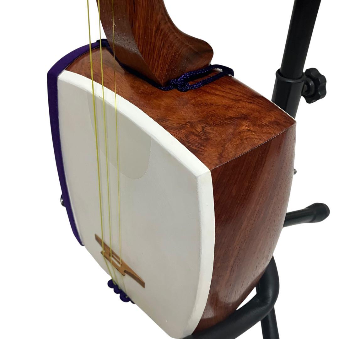 三味線 中棹　ハードケース付き　和楽器