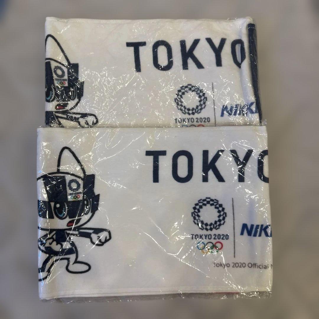 東京2020オリンピック キャラクタークリアファイル 70枚・タオル2枚セット