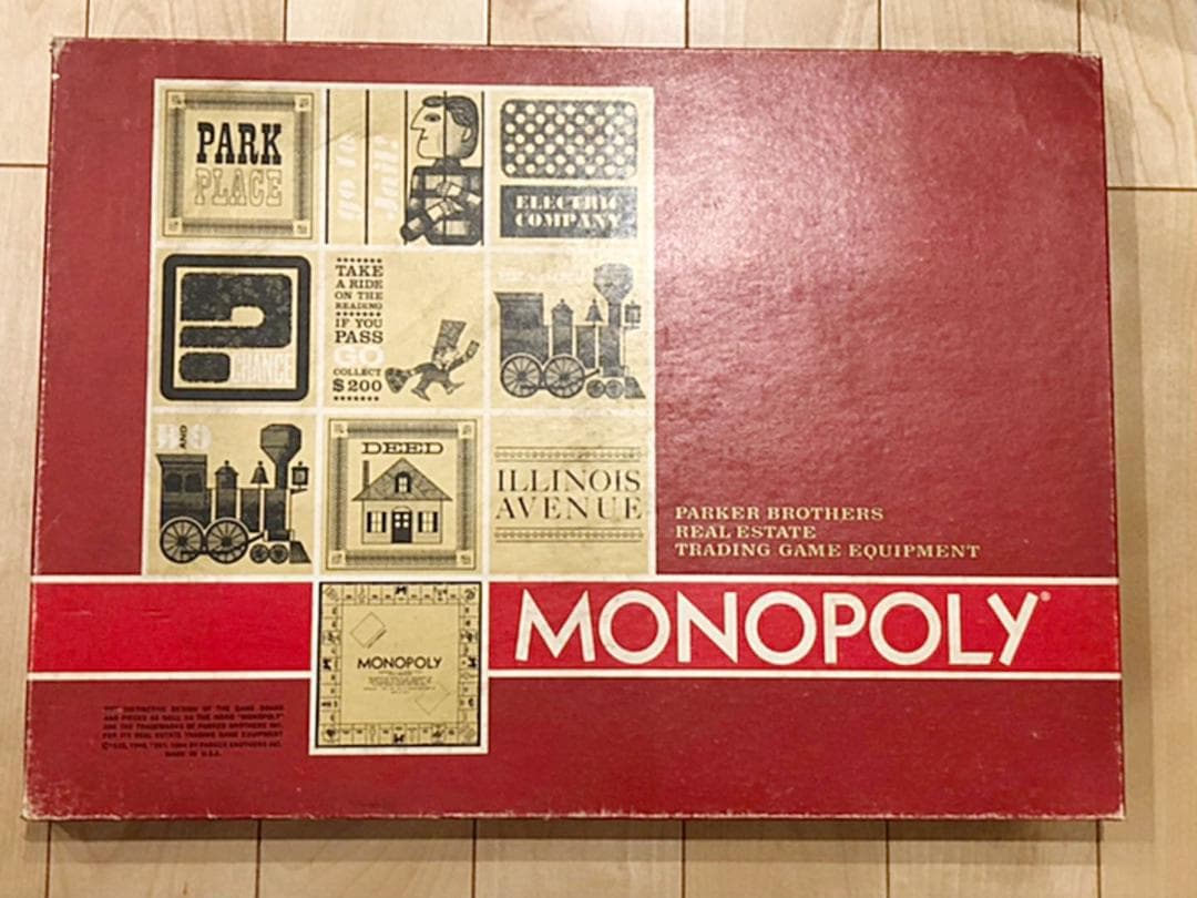 【激レア】 ヴィンテージ　MONOPOLY 　モノポリー　1964年版