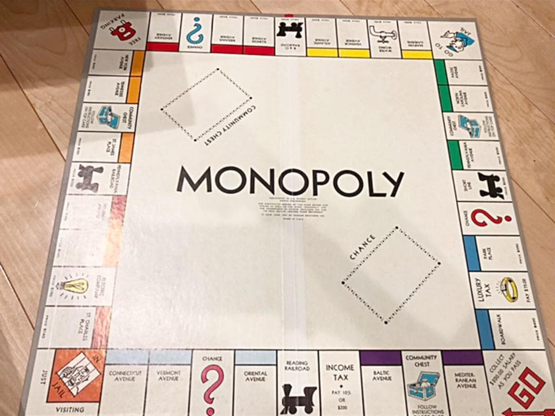 【激レア】 ヴィンテージ　MONOPOLY 　モノポリー　1964年版