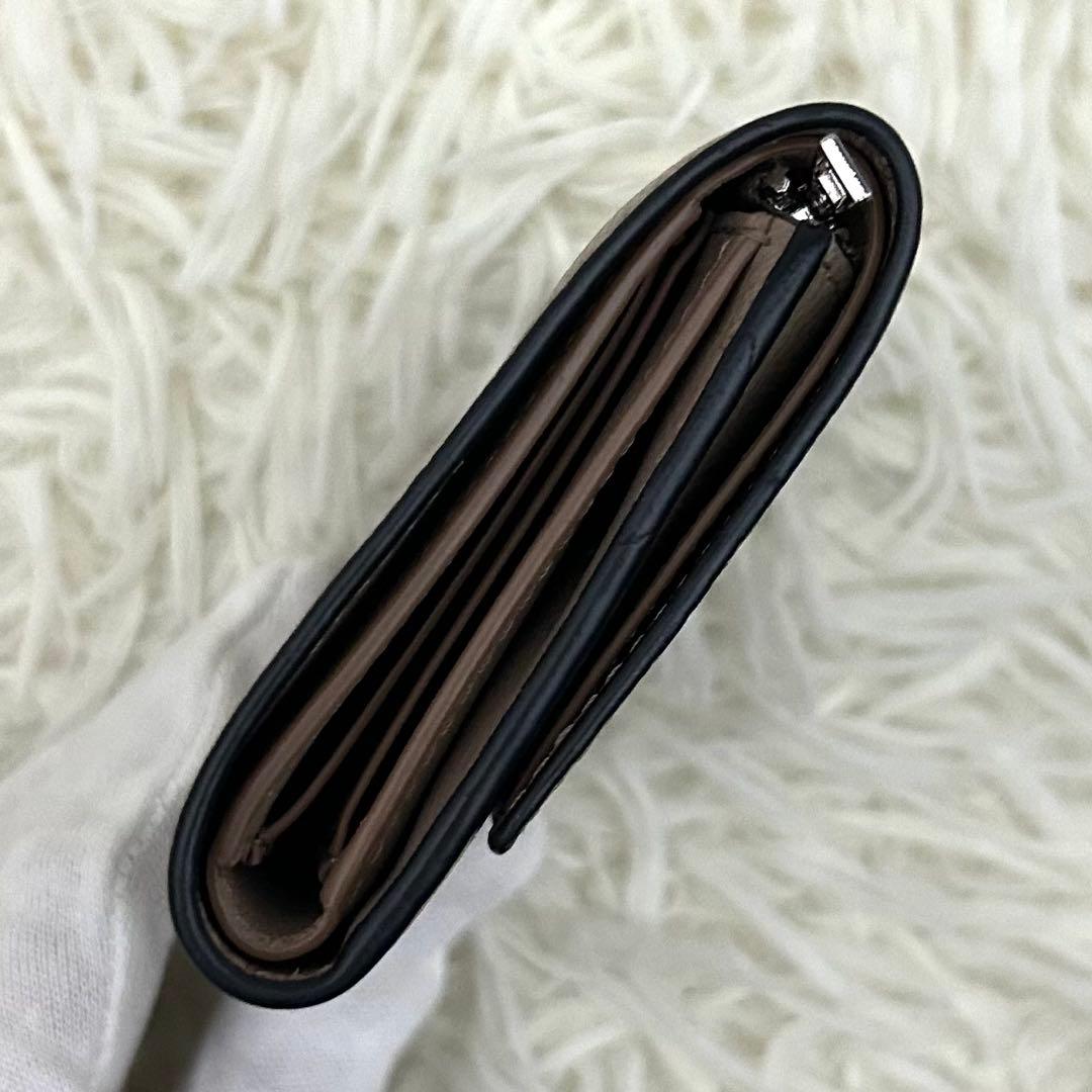 ［美品］LOEWE アナグラム バーティカル ウォレット スモール 財布