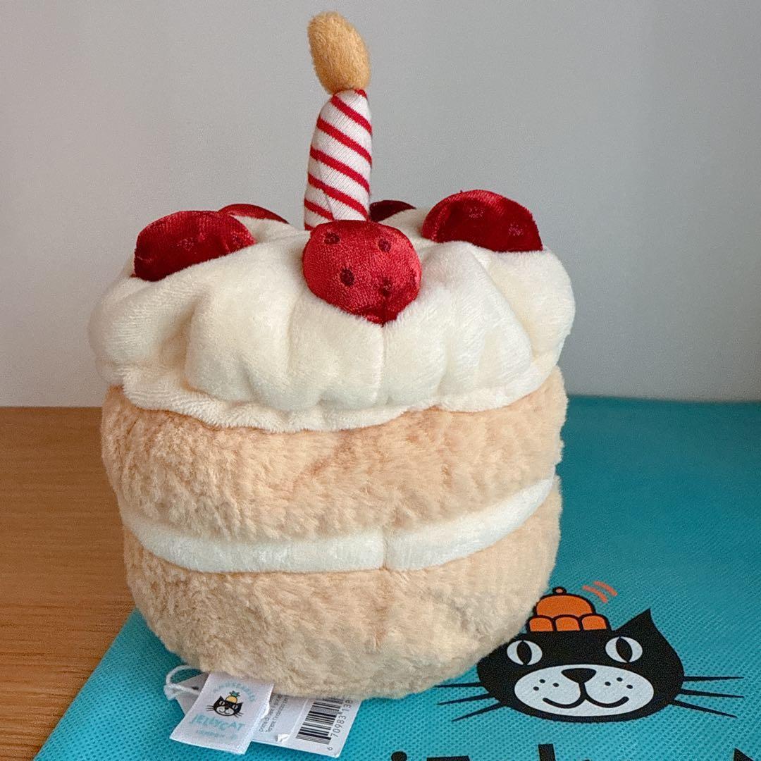  バースデーケーキ 誕生日　ケーキぬいぐるみ　いちごケーキ　新品