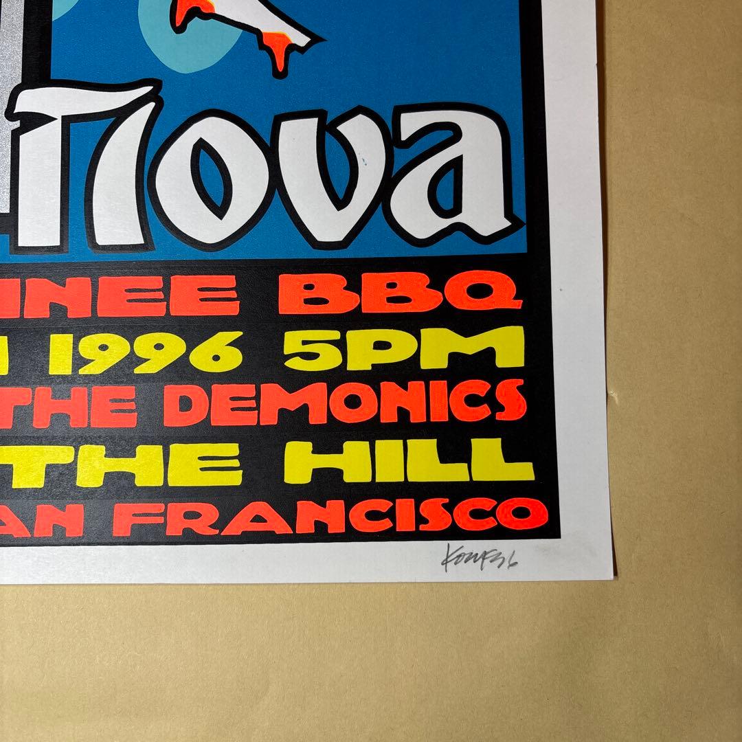 KOZIK the Clarke nova シルクスクリーンポスター