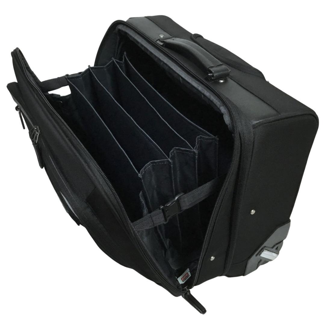 ゼロハリバートン 折り畳みハンドルバー付き キャリーケース スーツケース