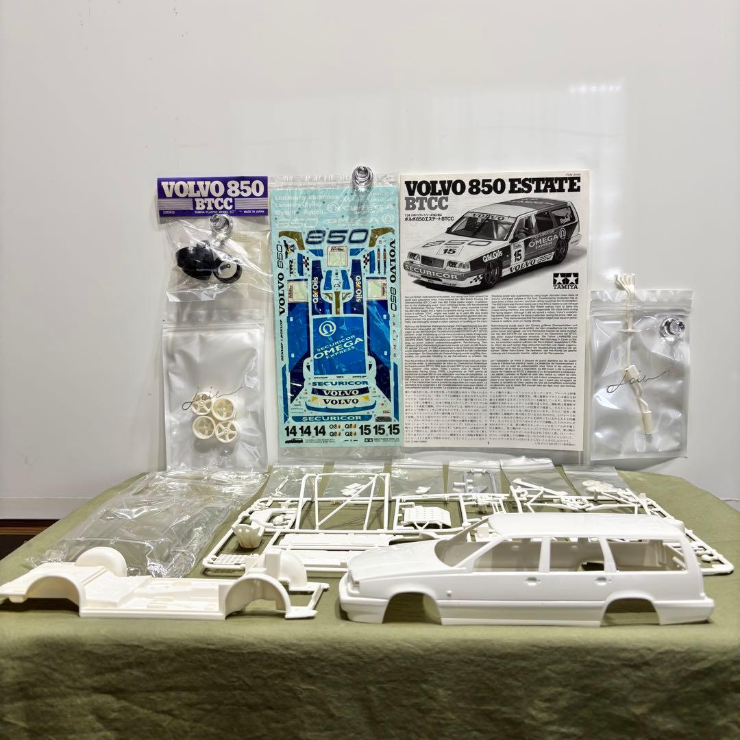 タミヤ 1/24 ボルボ 850 エステート BTCC 未組立 プラモデル