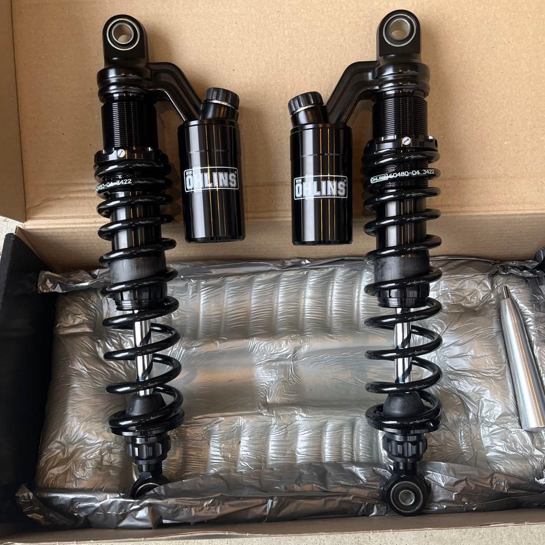 チビノリダーzrx1200daegオーリンズブラックラインKA964