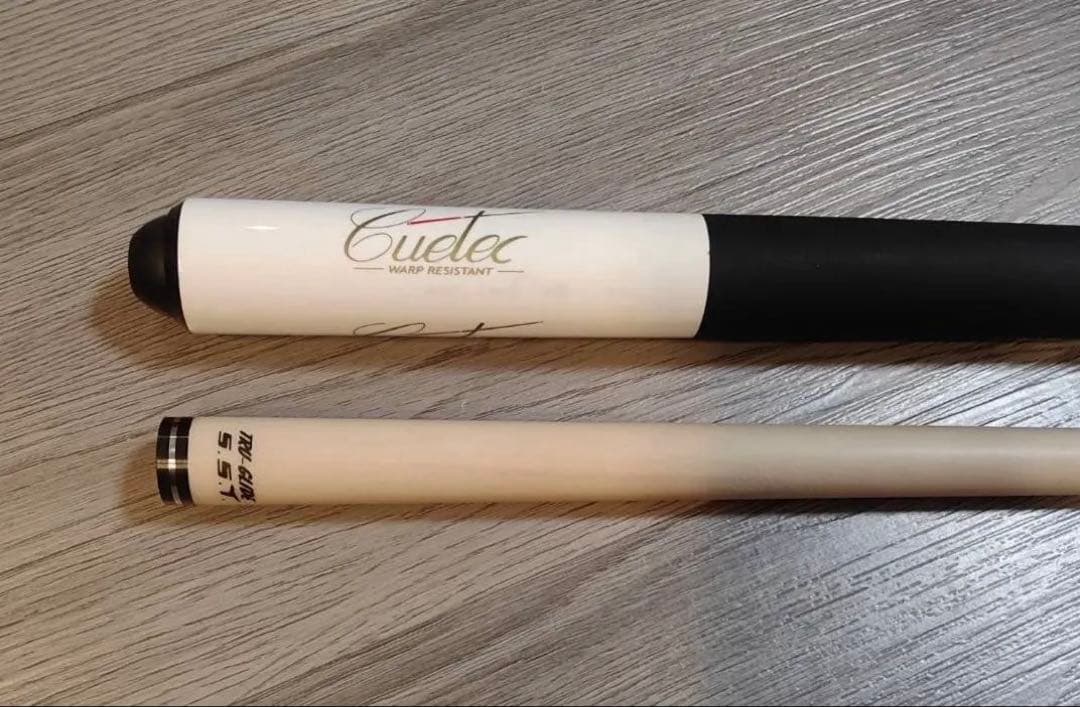 【廃盤品】Cuetec キューテック ブレイク＆ジャンプキュー ホワイト