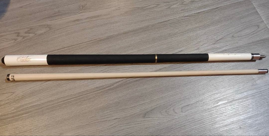 【廃盤品】Cuetec キューテック ブレイク＆ジャンプキュー ホワイト