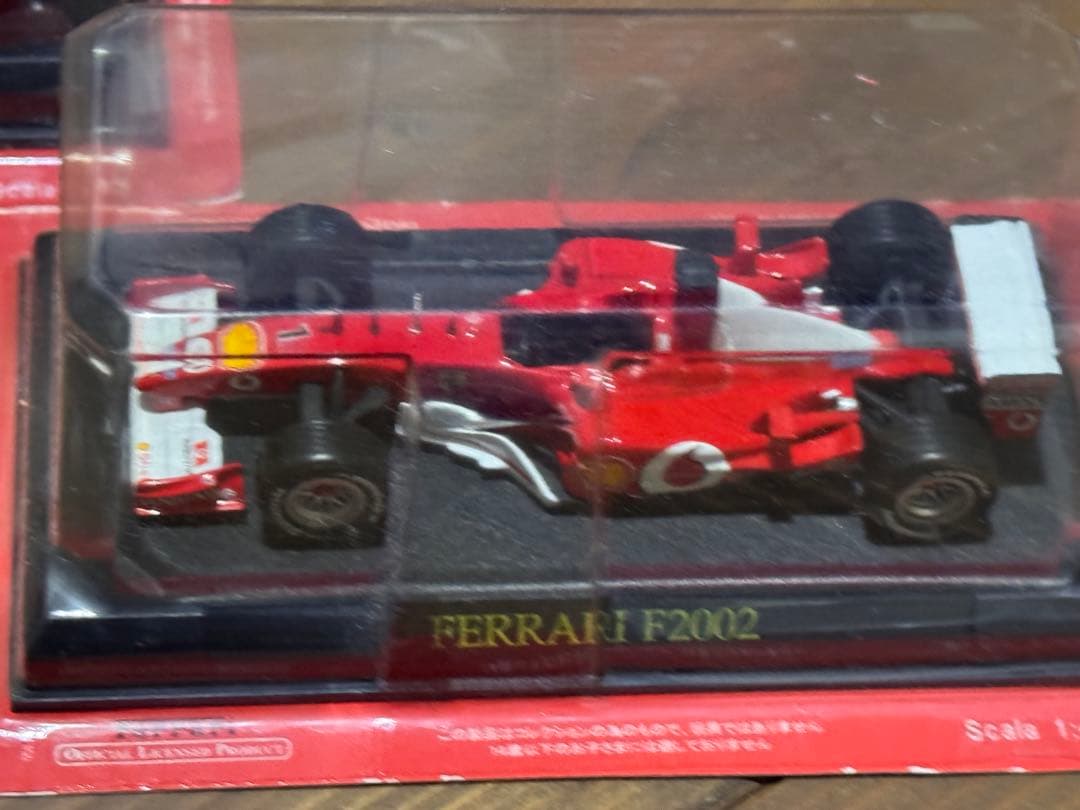 Ferrari F2001等々 1:43ミニカー8台セット