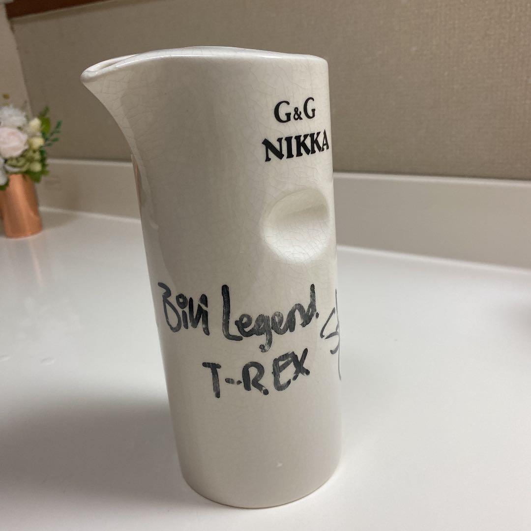 [超レア]   T-Rex 直筆サイン入りピッチャー（ウォーターポット）