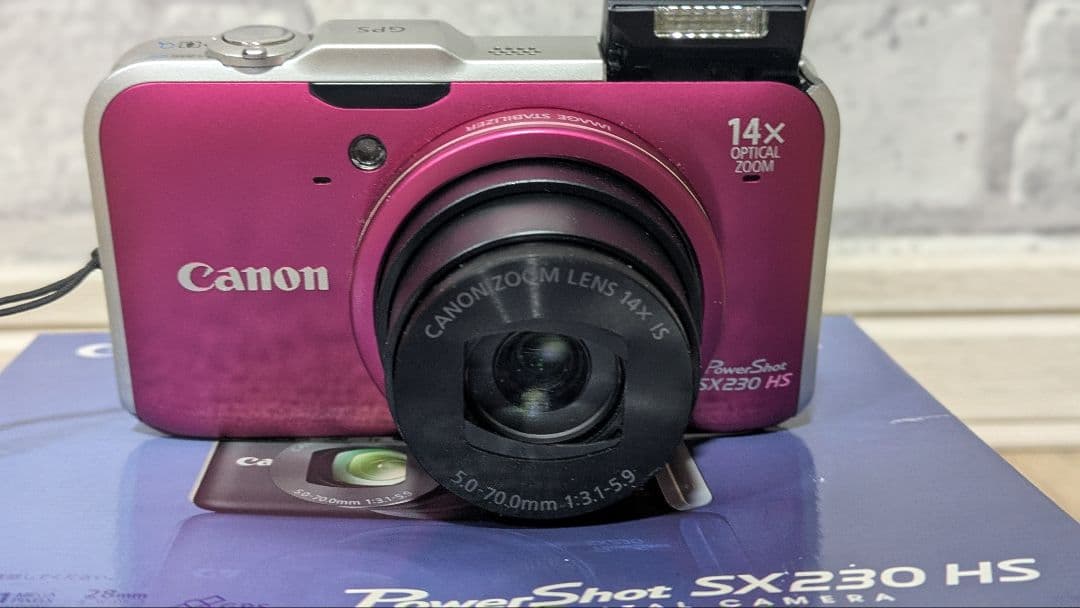 Canon PowerShot SX230 HS　レッド　箱付き