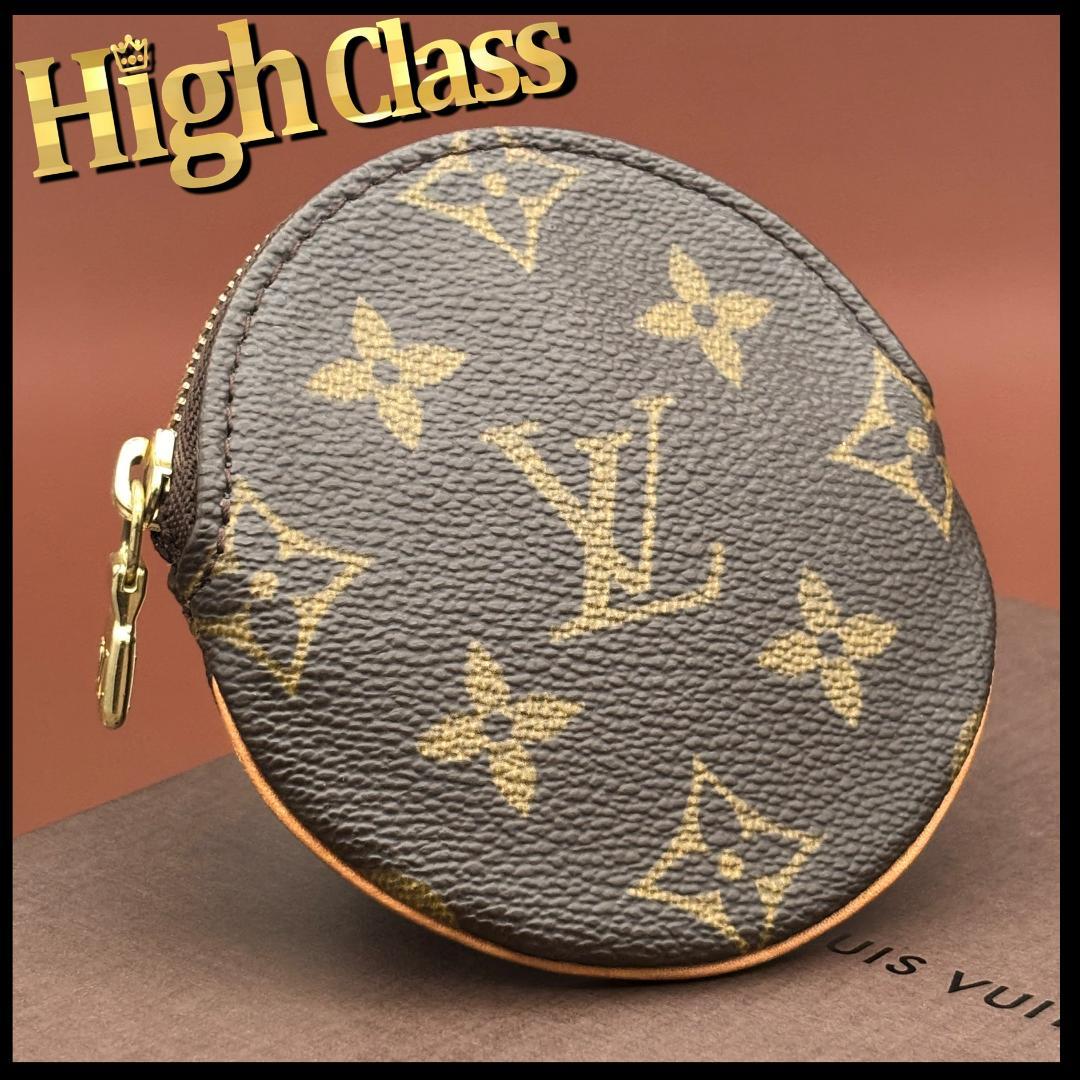 ルイヴィトン ケース モノグラム ポルトモネ　ロン 小銭入れ