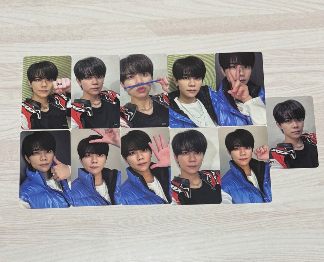 INI RTP ラントレ　トレカ　藤牧京介　11枚セット