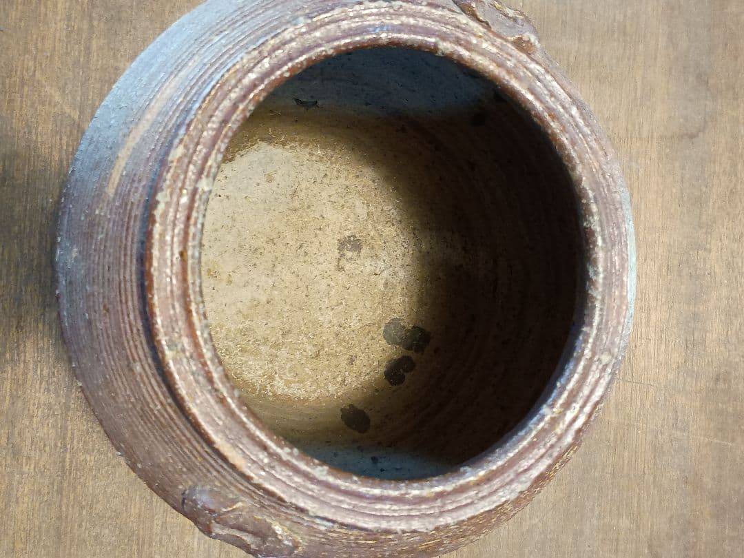 江戸初期 丹波水指小壺