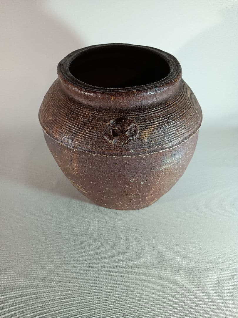 江戸初期 丹波水指小壺