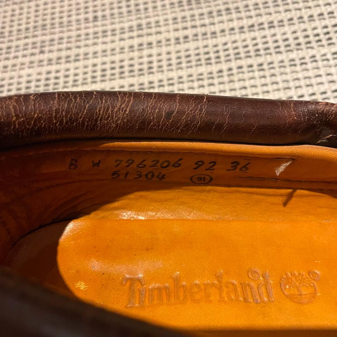 90s~ Timberland 3EyeClassicLug レザーシューズ