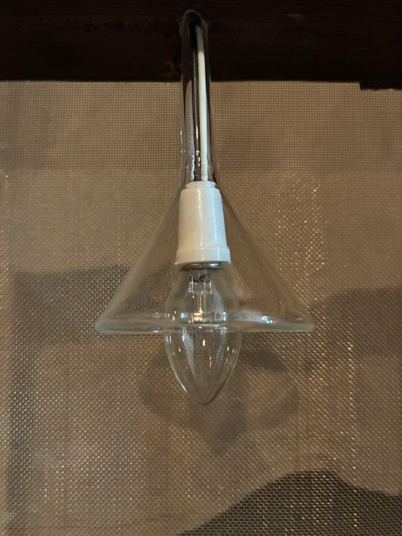 古道具 ライト 置き型 照明 古材 シャビー 木箱 漏斗 古雑貨