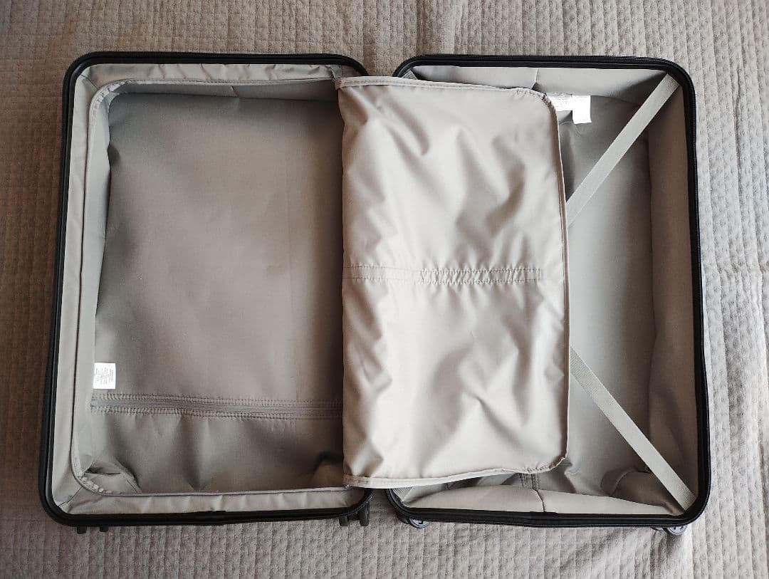 無印良品 キャリーケース 75L スーツケース MUJI ブラック