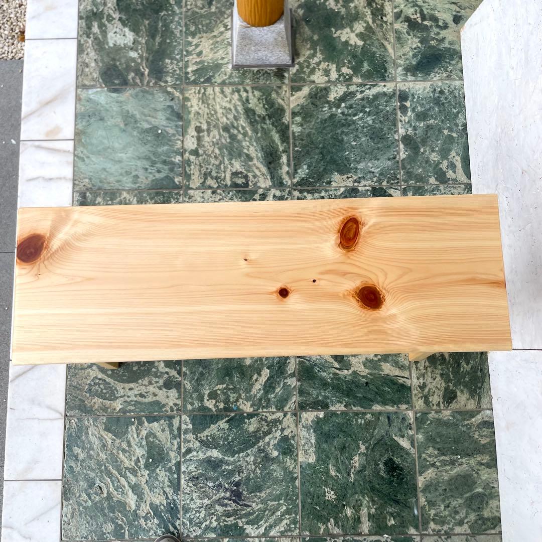 国産ひのき　ダイニングベンチ　木製ベンチ　ベンチ　スツール