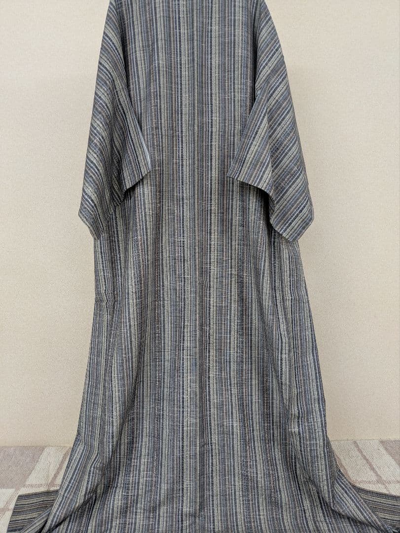 専用です！！　　　新品未使用　ゆったりめ　紬小紋ストライプ